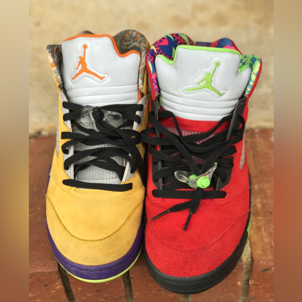 Air Jordan Retro 5 “What The” Size 11.5 - Picture 4 of 9